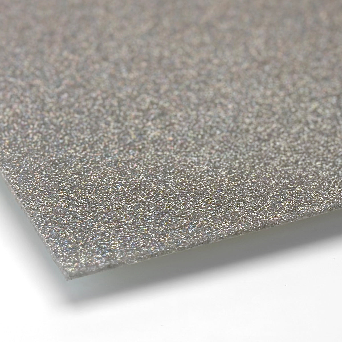 Glitter Holographic Acrylic with laser cutting & printing - 300x200mm