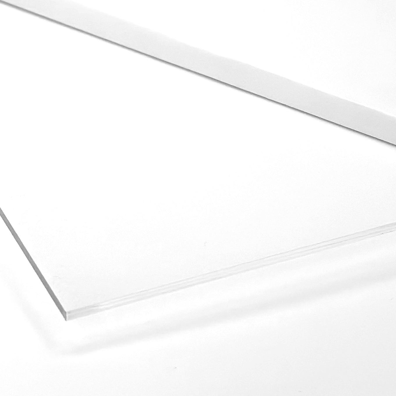 Recycled transparent Acrylic with laser cutting & printing - 600x400mm