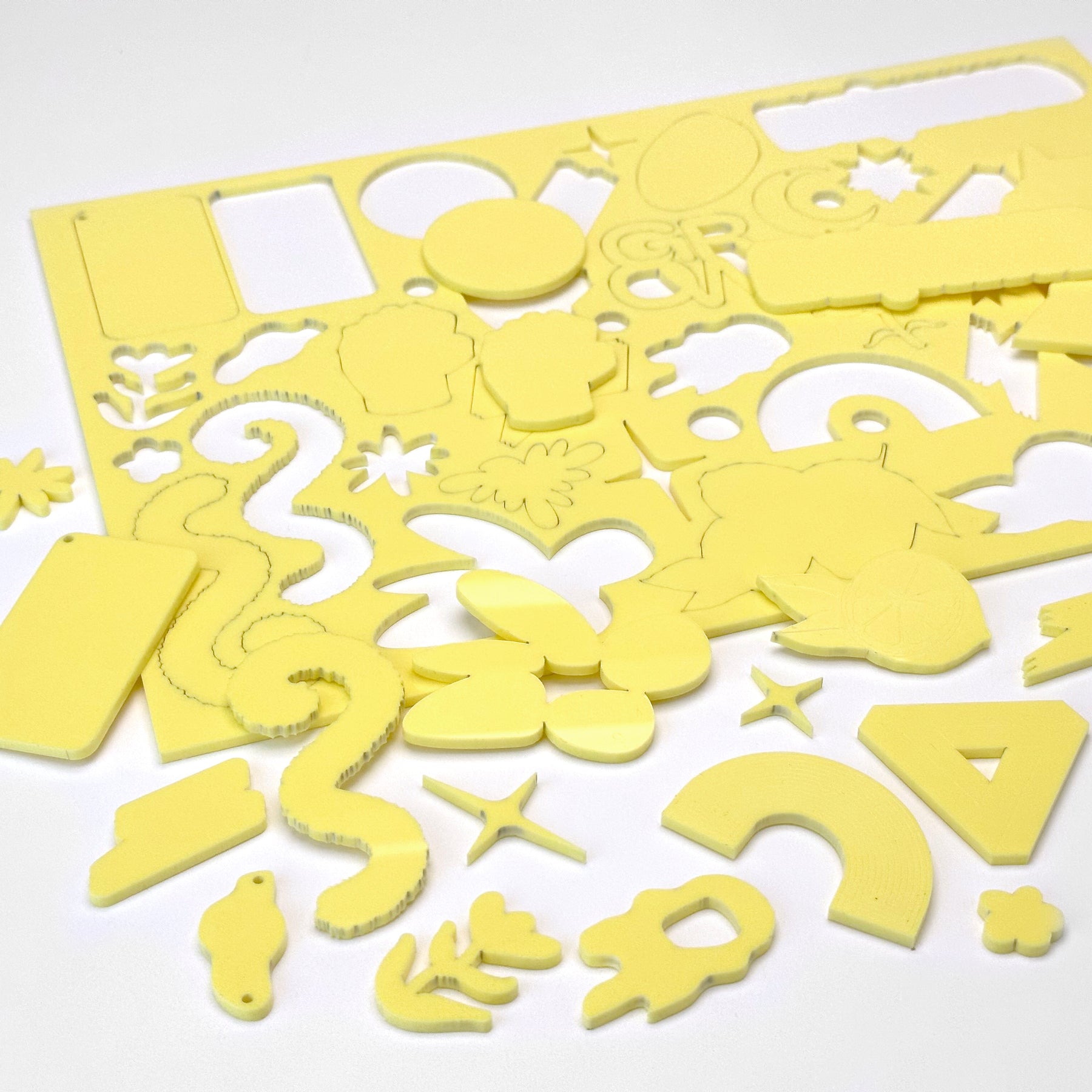 Sherbet lemon  Acrylic with laser cutting only - 300x200mm