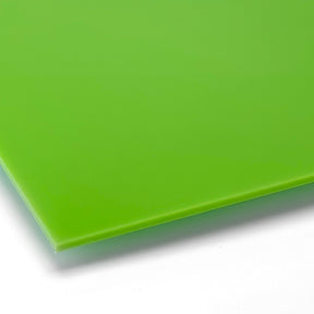 Akryyli, limen vihreä, laserleikkuulla ja painatuksella - 600x400mm
