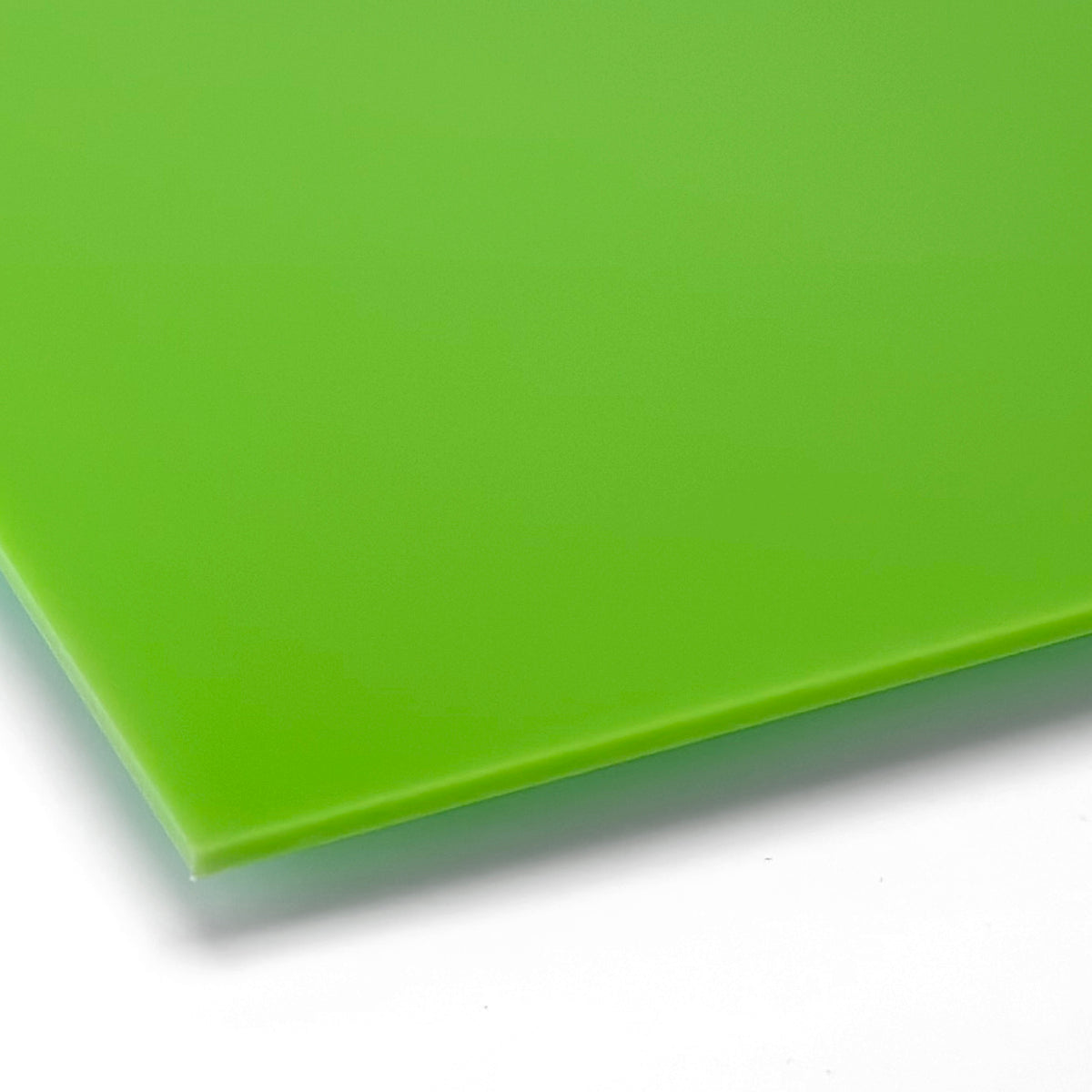 Lime Green Acrylic with laser cutting only - 600x400mm
