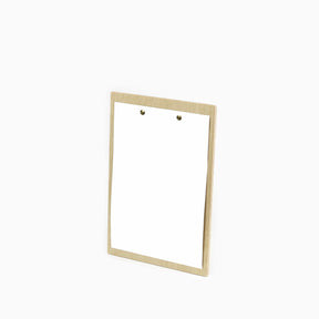 Menu Board A5 with brass fixings
