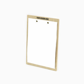 Menu Board A4 with brass fixings