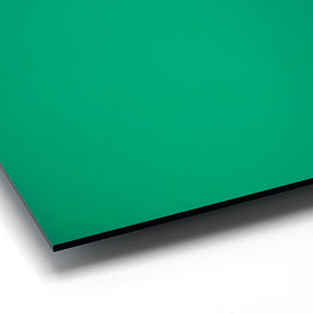 Mirror Green Acrylic with laser cutting only - 300x200mm