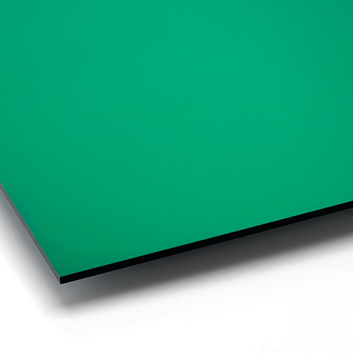 Peiliakryyli, vihreä, laserleikkuulla ja painatuksella - 300x200mm