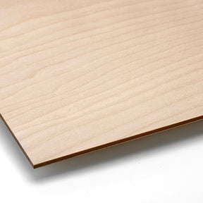 3mm Birch plywood with laser cutting & single sided printing - 300x200mm